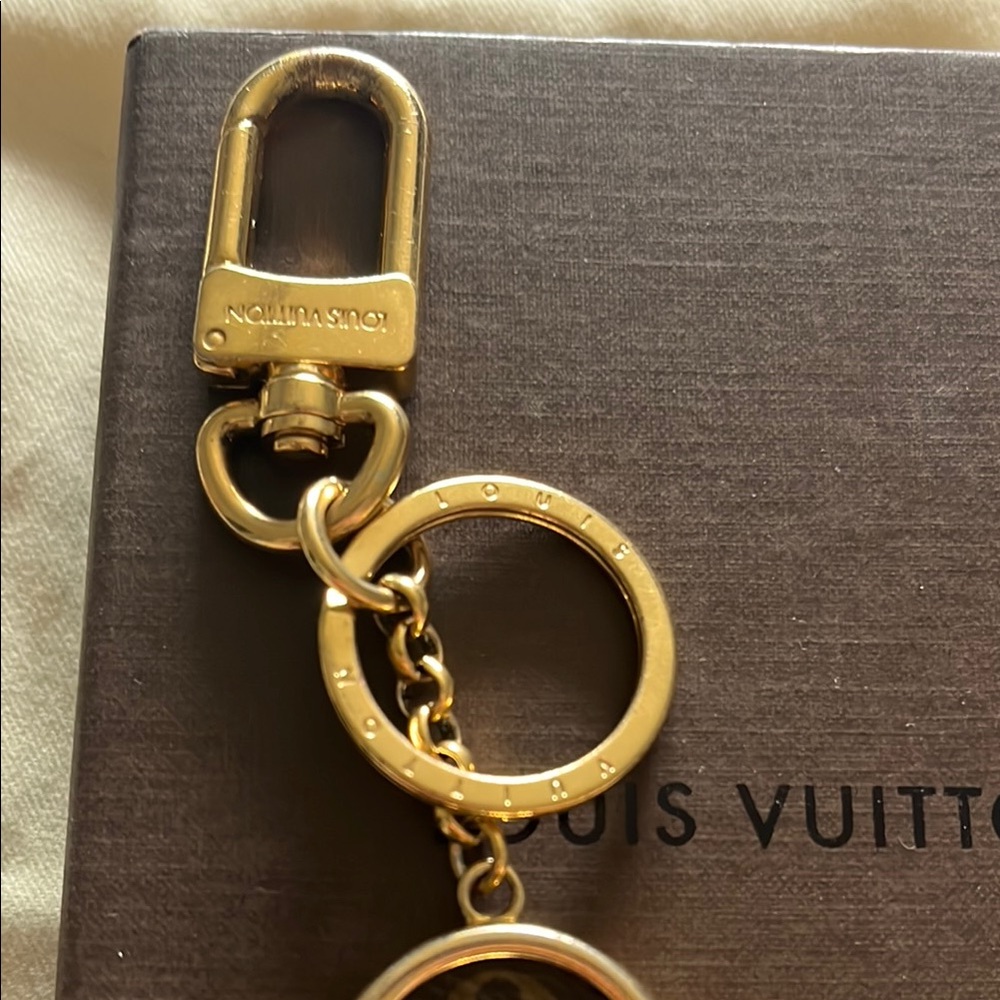 Authentic Louis Vuitton Gold Key and bag charm - Picture 3 of 7